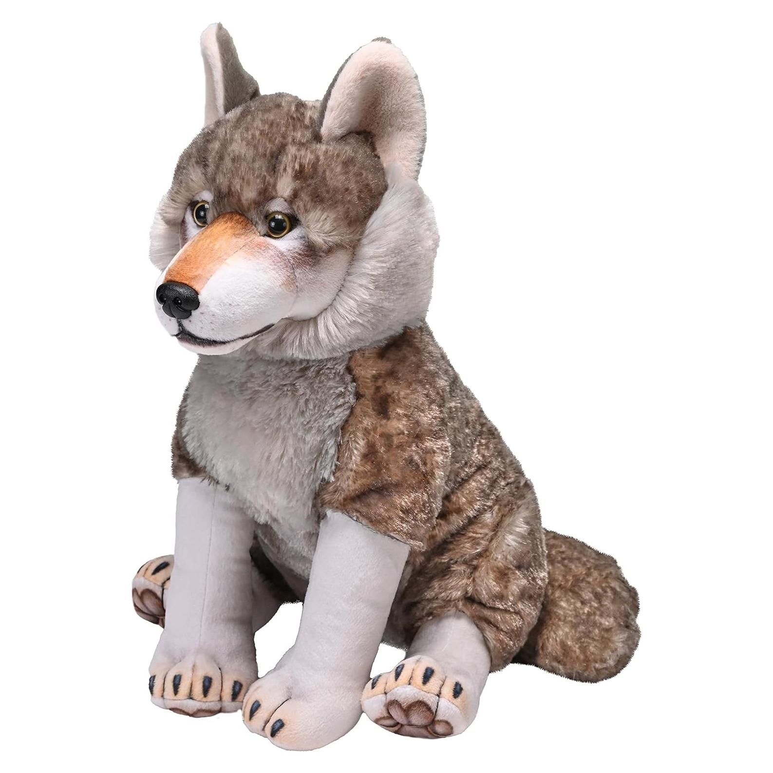 Lobo de Peluche Wild Republic 38 cm Relleno Ecológico