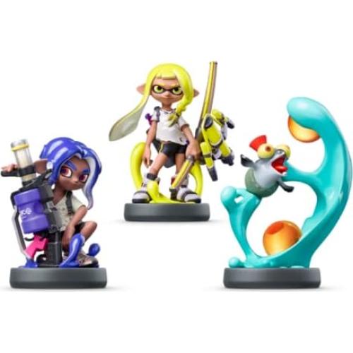 Paquete Triple amiibo Inkling, Octoling y Smallfry Splatoon 3