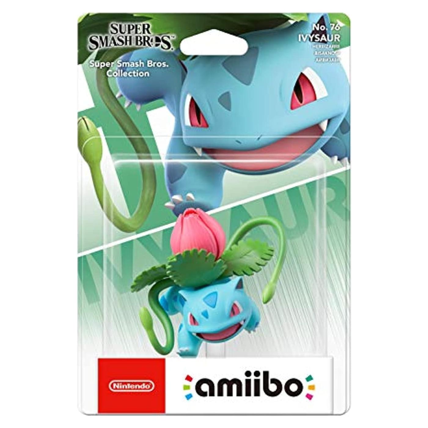 Amiibo Ivysaur Nintendo Switch - Accesorio NFC 104.8g