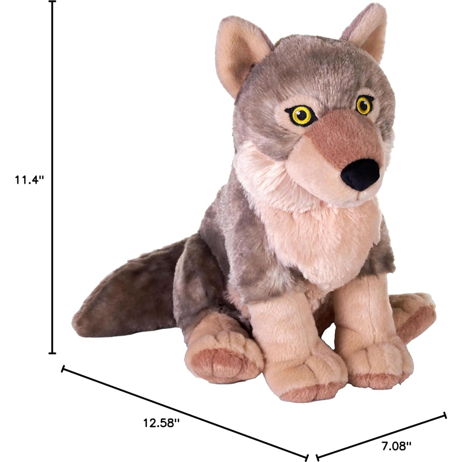 Lobo Eco Cuddlekins Wild Republic 30 cm Peluche Ecológico