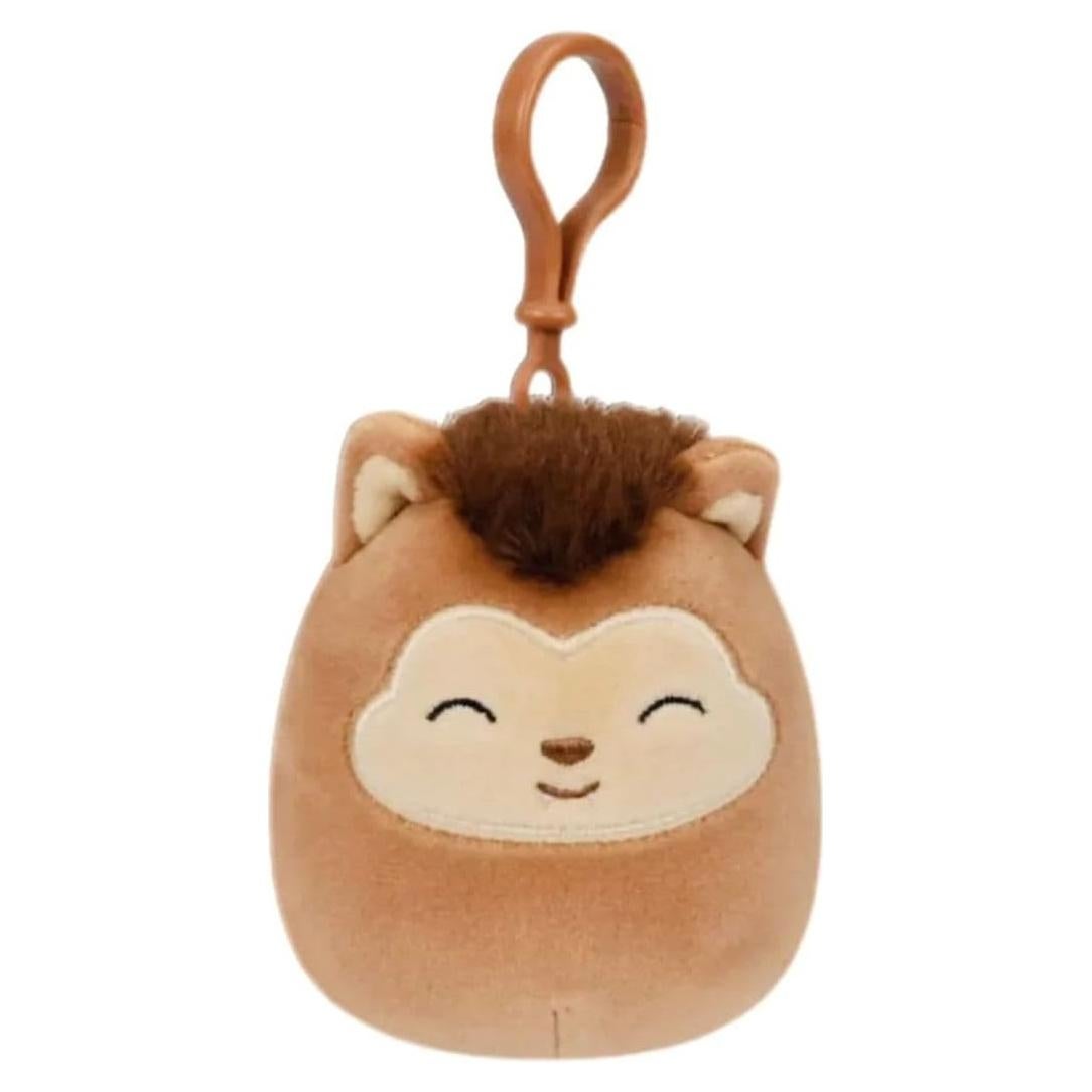 Peluche Squishmallow Clip-On Wade The Wolf 8.9 cm