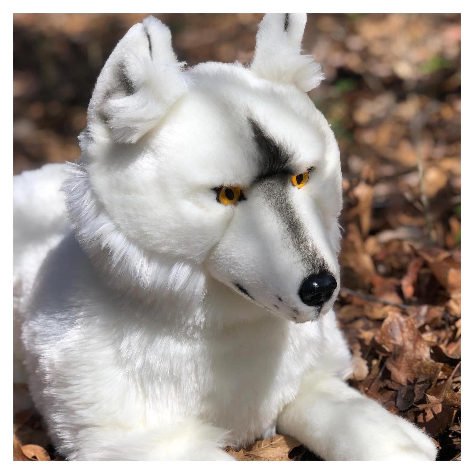 Lobo de Peluche Auswella Oswego 50.8 cm - Juguete Suave