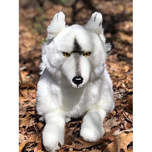 Lobo de Peluche Auswella Oswego 50.8 cm - Juguete Suave