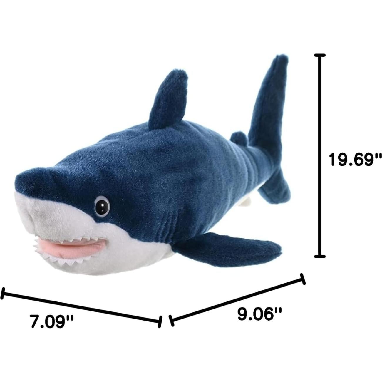 Tiburón Mako de Peluche Wild Republic 53 cm - Juguete Infantil