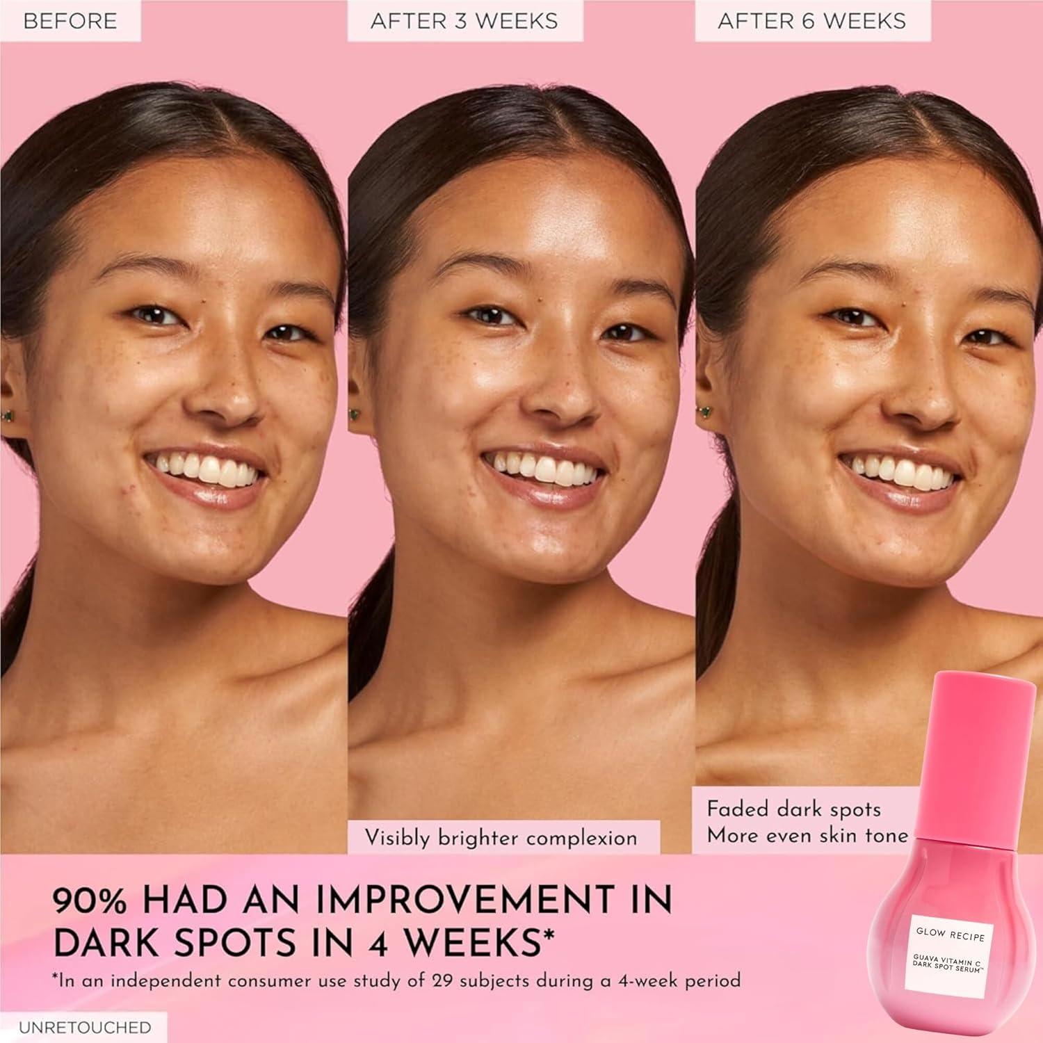 Suero Facial de Vitamina C Glow Recipe 15ml - Hidratante Vegano