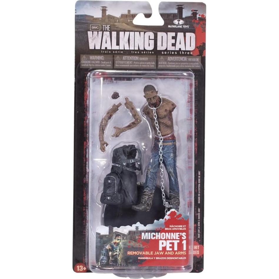 Figura de Acción Zombie Mascota Michonne McFarlane 12.7 cm