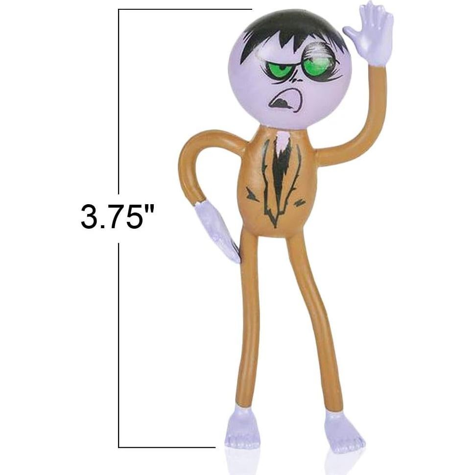 ArtCreativity Juguetes Zombie Flexibles 12 Piezas 9.5 cm