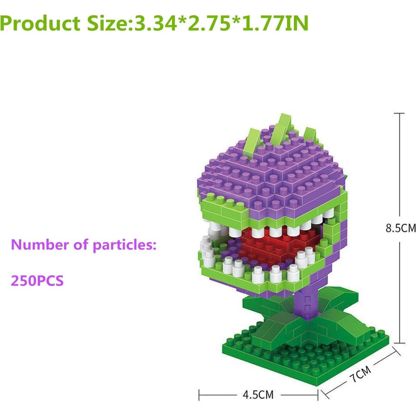 Figuras de Acción Plantas vs Zombies BASHERISE Chomper Flor