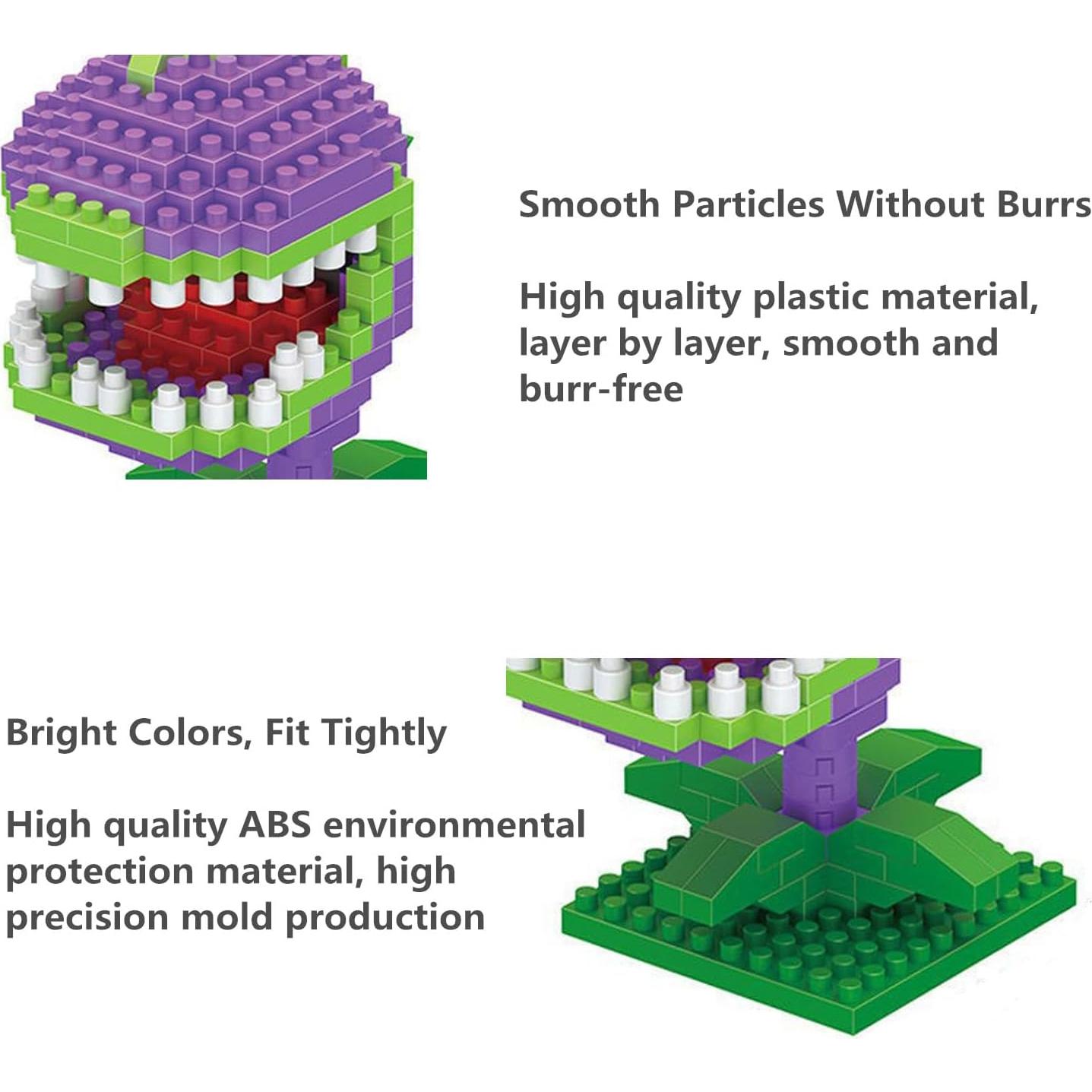 Figuras de Acción Plantas vs Zombies BASHERISE Chomper Flor