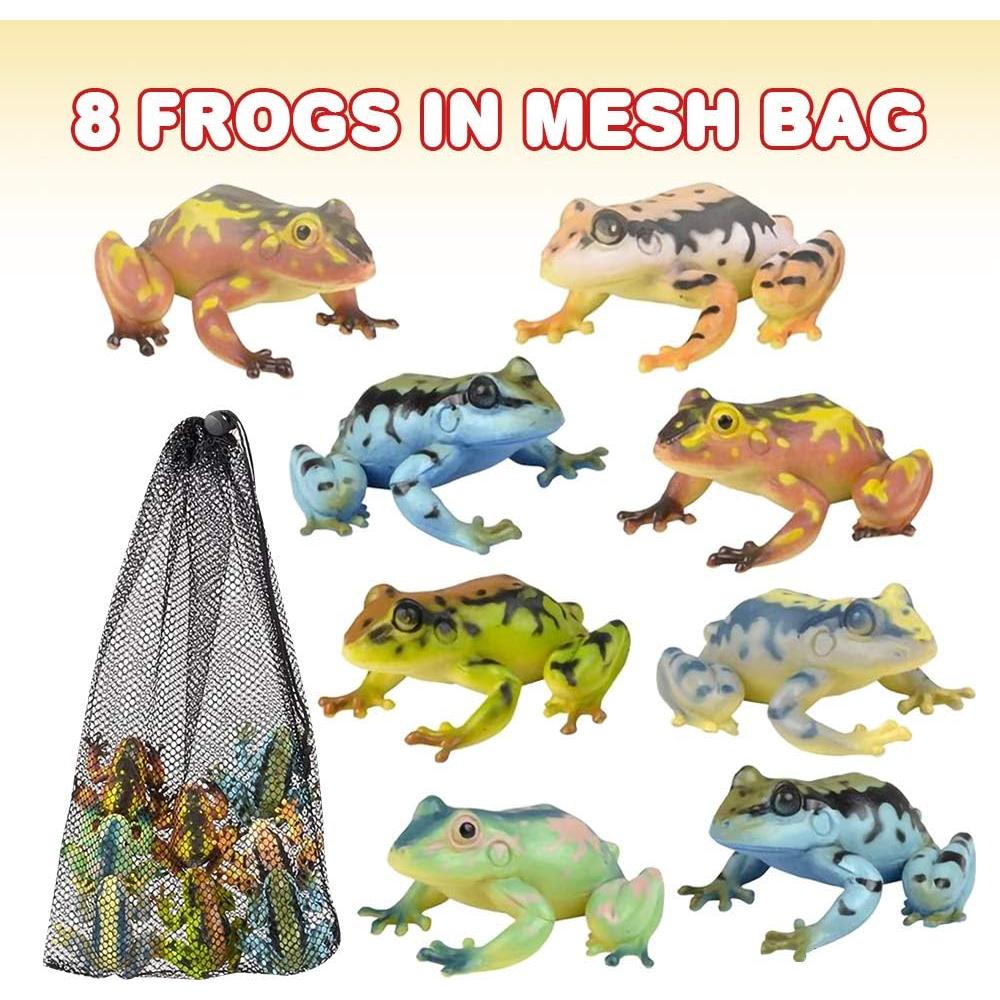 Conjunto de 8 Figuras de Ranas ArtCreativity para Niños