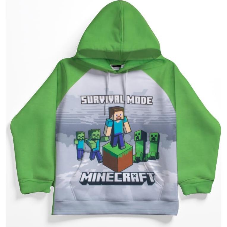 Conjunto de Sudadera y Pantalones Minecraft Niños Talla 8