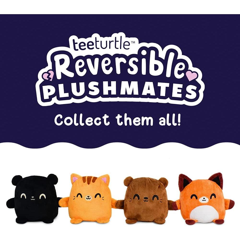Peluche Reversible Magnético Zorro TeeTurtle 12.7 cm