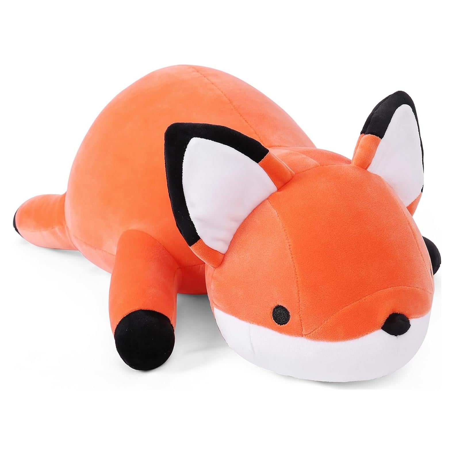 Peluche con Peso Zorro WeBingo 60 cm Suave y Abrazable