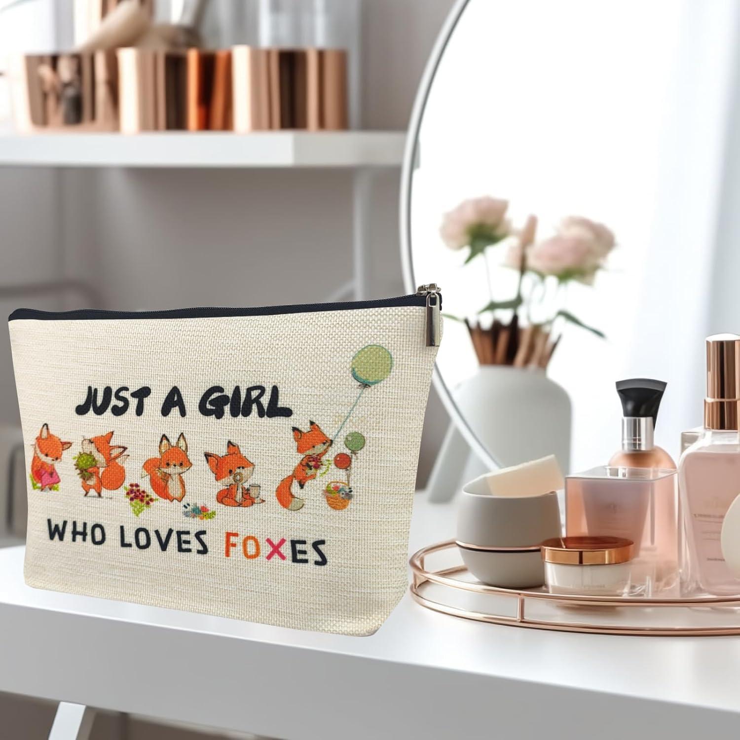 Neceser Cosmético Zorro Suemetic 25.4x17.8cm para Mujeres