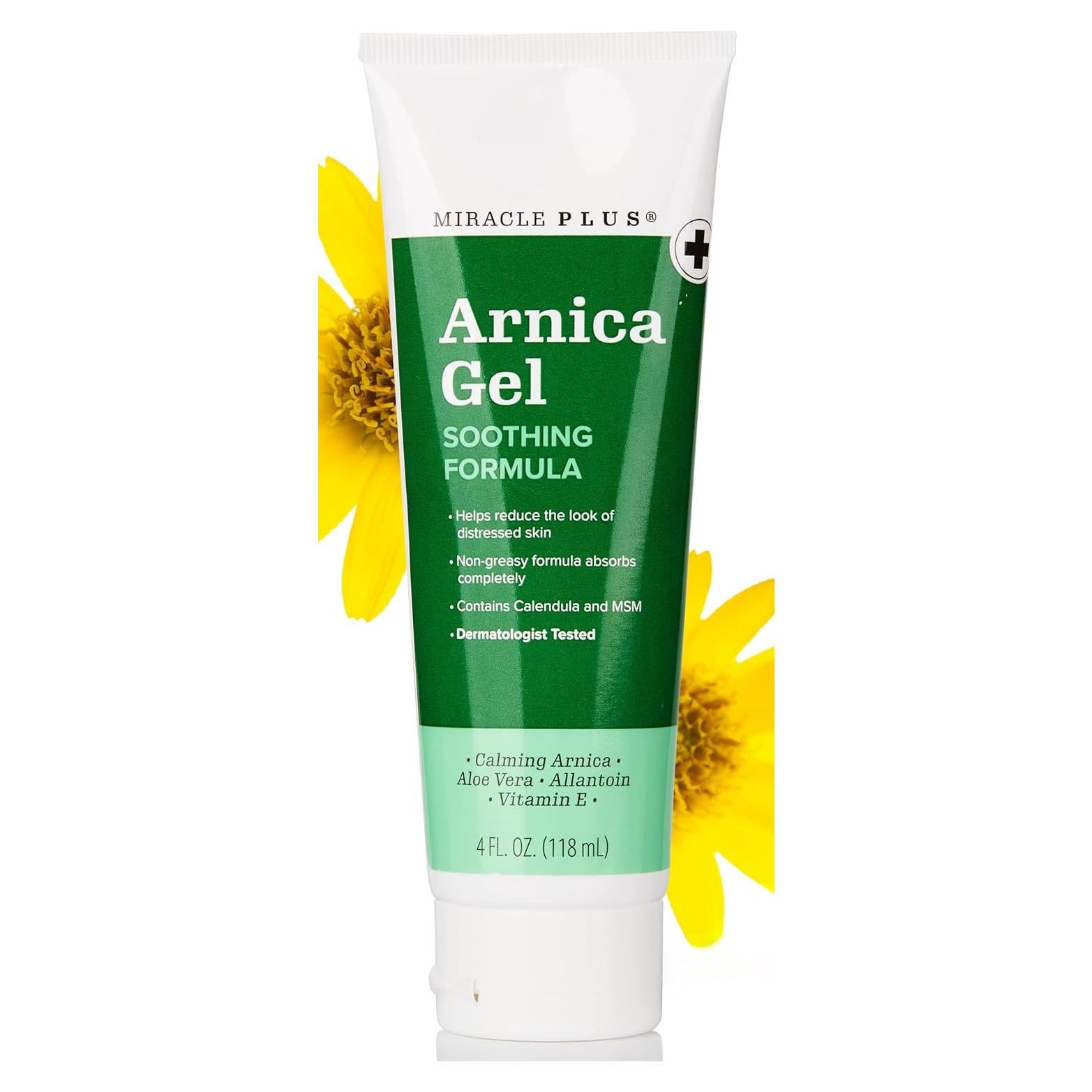 Gel Corporal para Moretones Miracle Plus Arnica 113.4 g