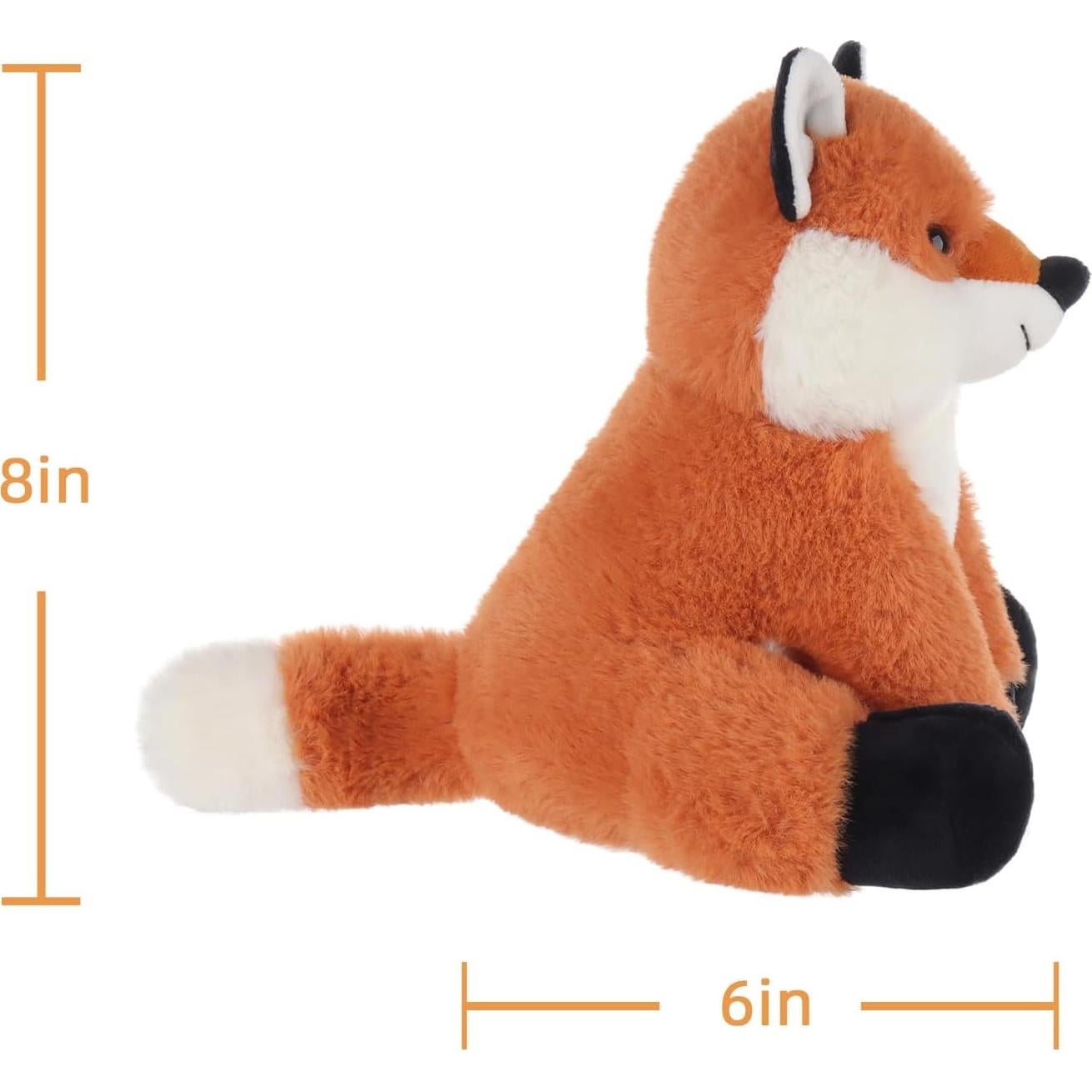 Zorro de Peluche Amarillo Apricot Lamb 20 cm Suave y Abrazable