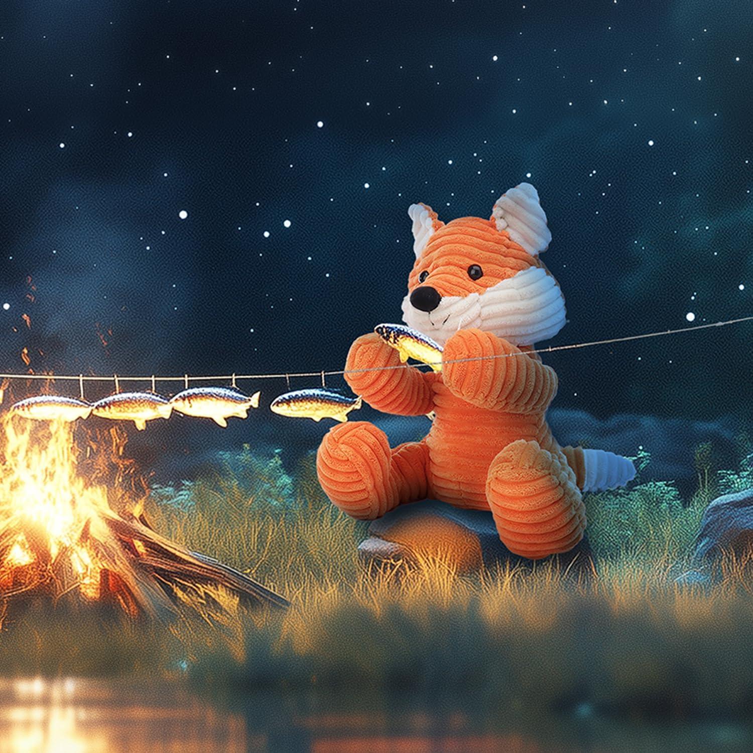 Zorro de Peluche Apricot Lamb 21.6 cm Naranja - Juguete Infantil