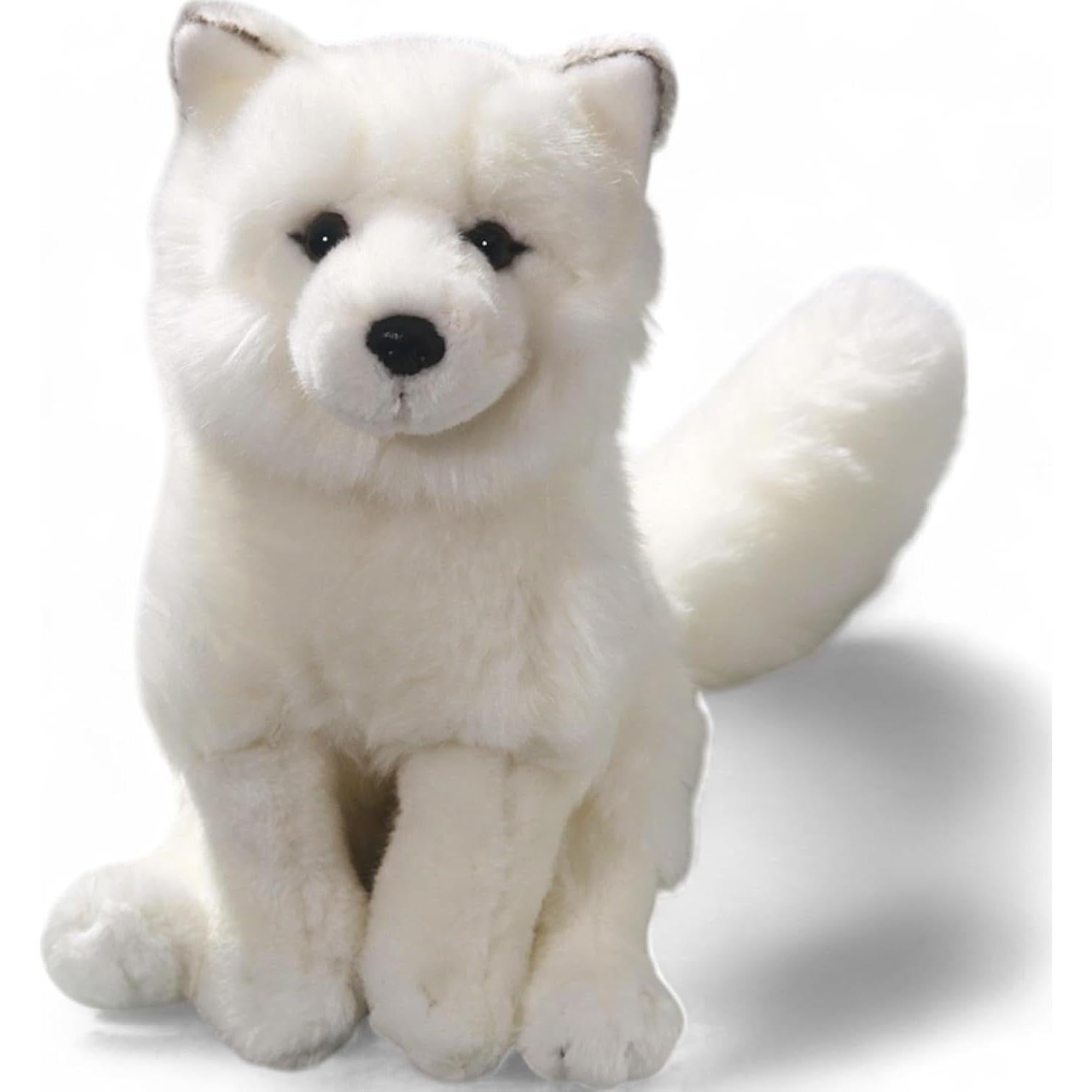 Zorro Ártico de Peluche Carl Dick 26cm Suave y Seguro