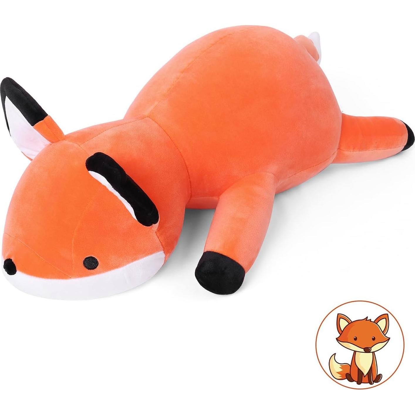 Zorro de Peluche con Peso 56cm E-Tech 1.9kg Almohada