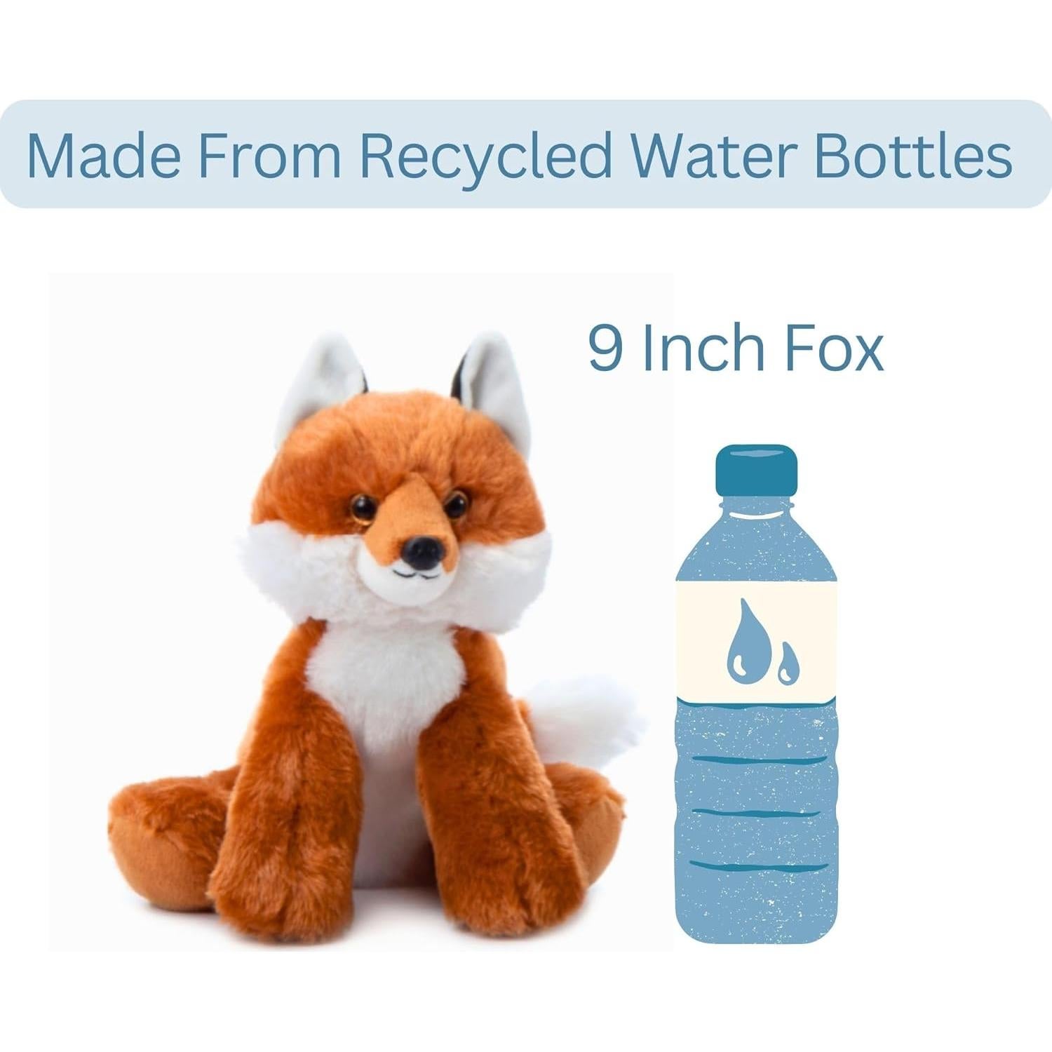 Zorro de Peluche Wild Onez 20 cm - Regalo para Niños