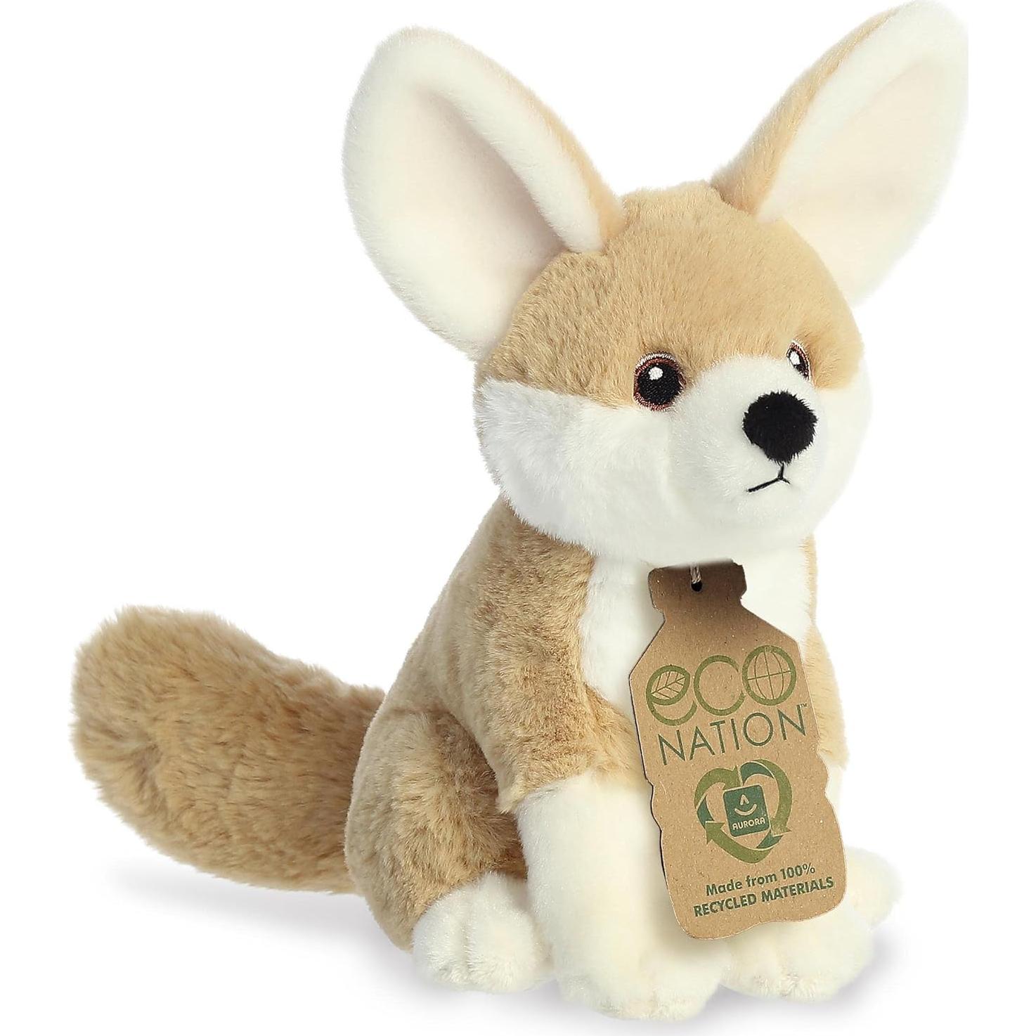 Peluches Eco Nation Aurora Zorro Fennec 19.1 cm Sostenible