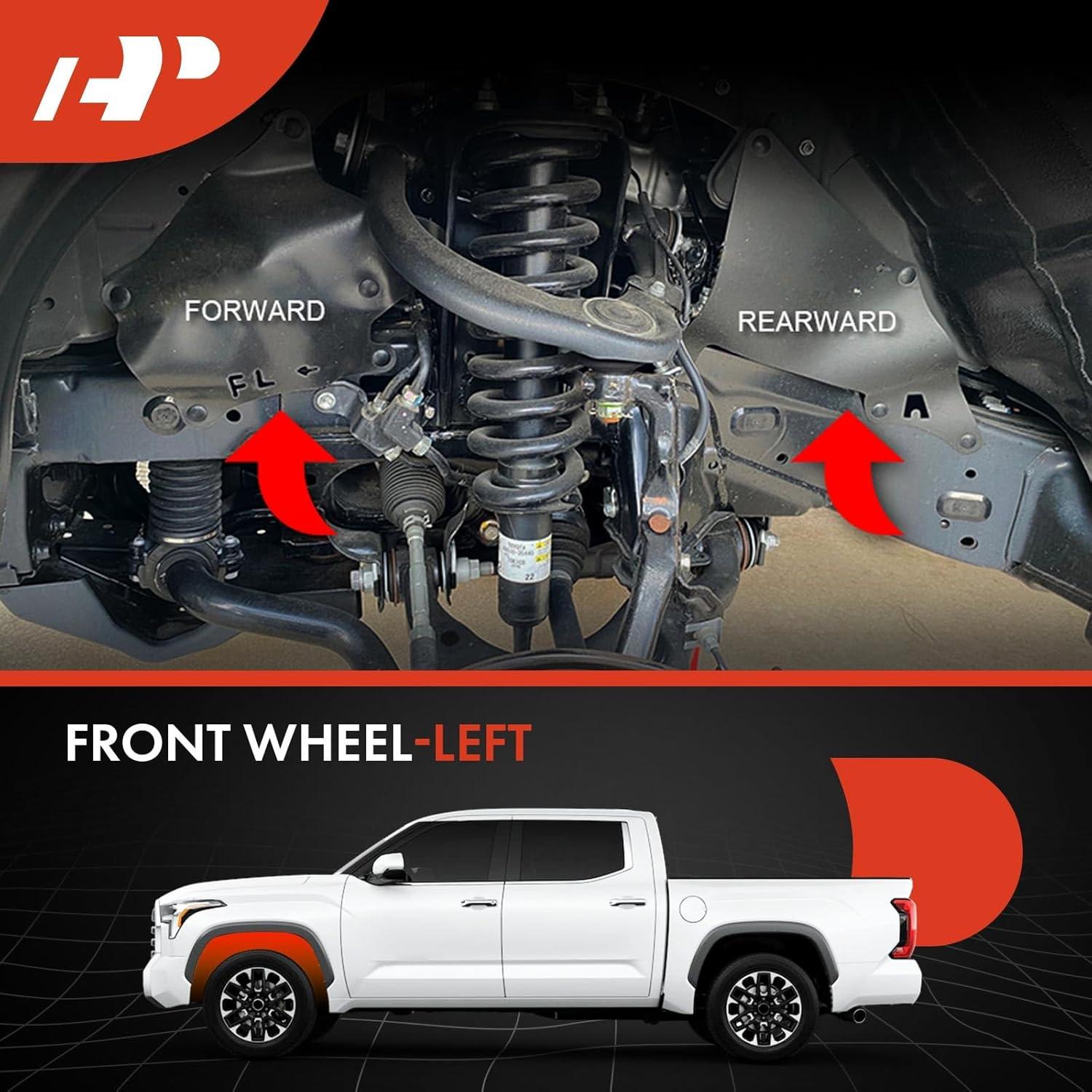 Guardias de Salpicaduras A-Premium para Toyota 4Runner 2003-2009