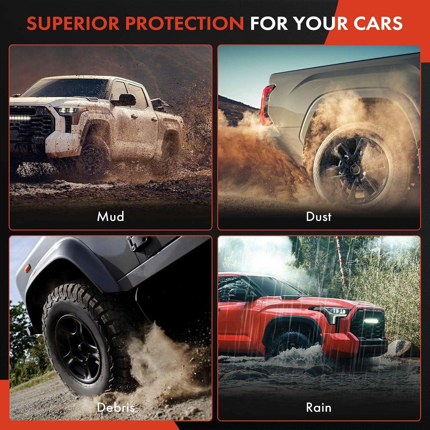 Guardias de Salpicaduras A-Premium para Toyota 4Runner 2003-2009