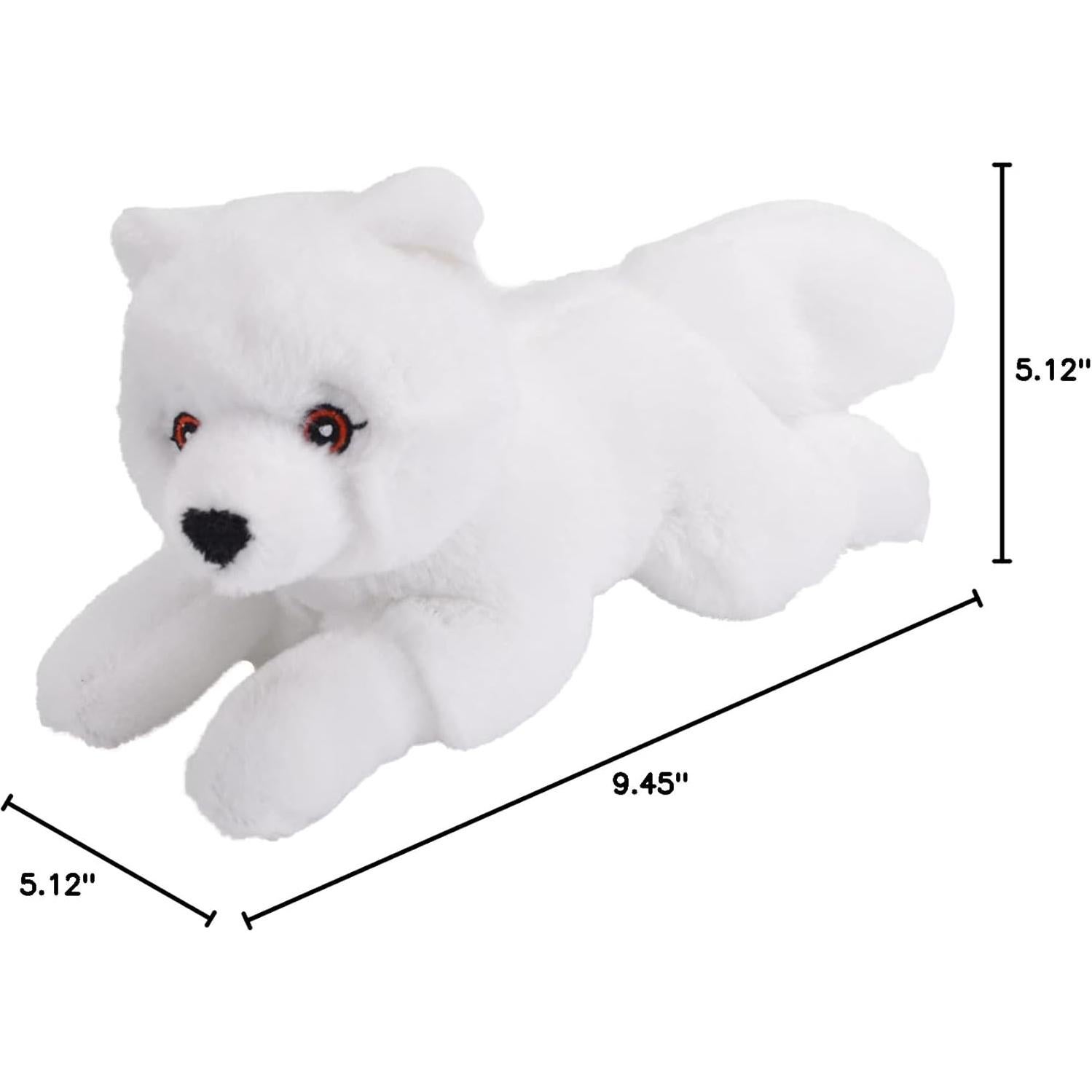 Peluche Zorro Ártico Wild Republic 20 cm Ecológico