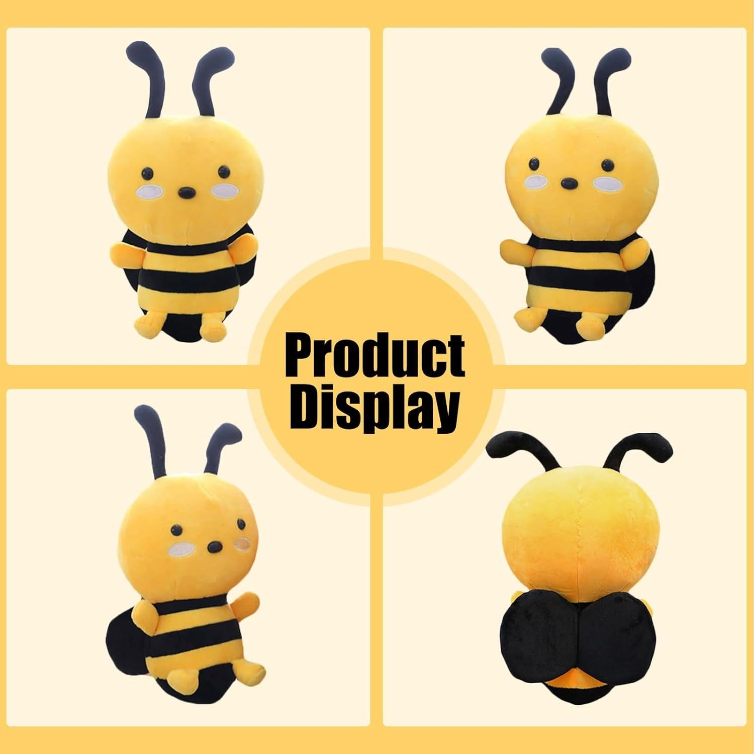 Juguete de Peluche Abeja Zhidiloveyou - 2 Piezas 20 cm