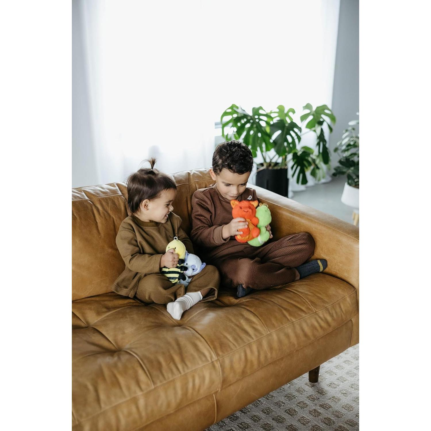 Peluche Abeja Amarilla El Zoológico de Caricias 15 cm