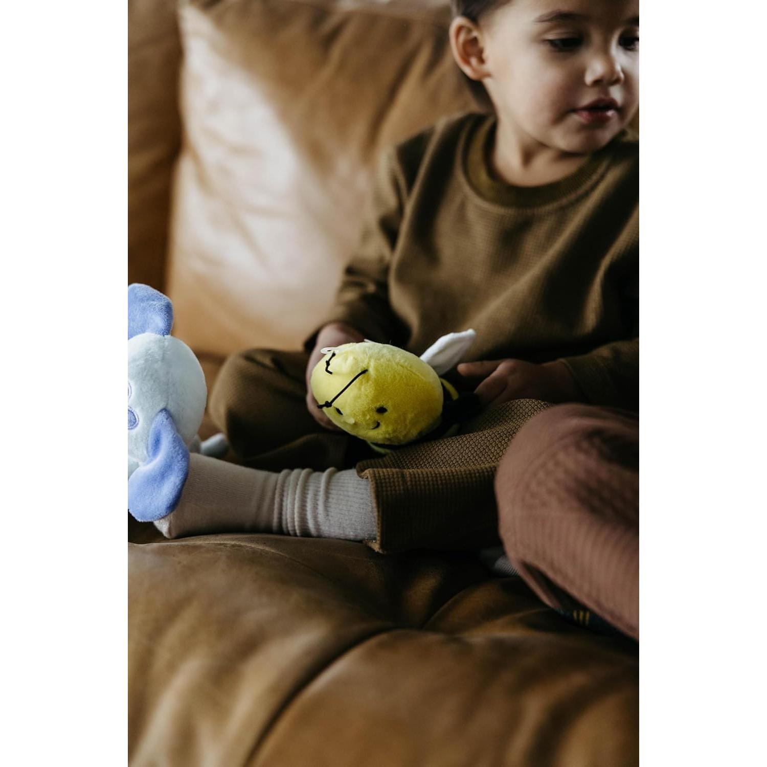 Peluche Abeja Amarilla El Zoológico de Caricias 15 cm