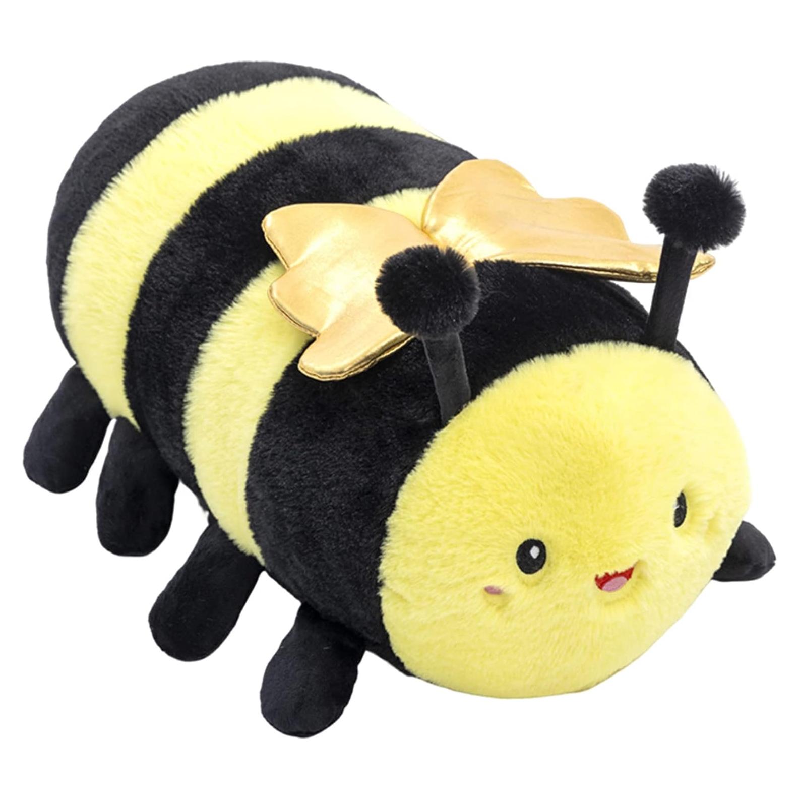 Almohada de Peluche Abejorro GOOC 22.86 cm Suave y Abrazable