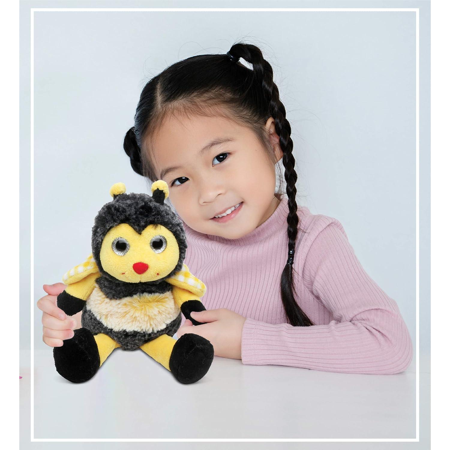 Animal de Peluche Abeja Sentada DolliBu 18 cm Suave