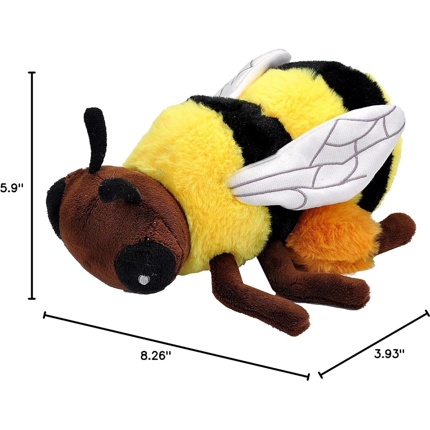 Abeja de Peluche Ecológica Wild Republic 20 cm - Regalo Infantil