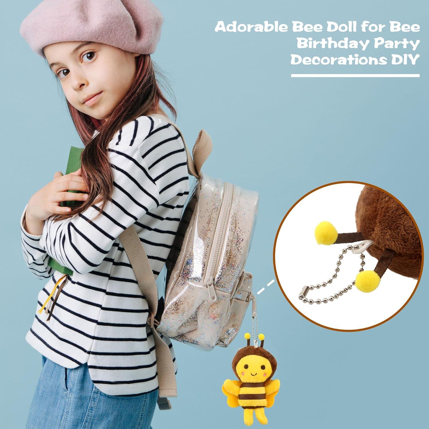Juguetes de Peluche Abeja Rellenos Puteraya 12 cm - 26 Piezas