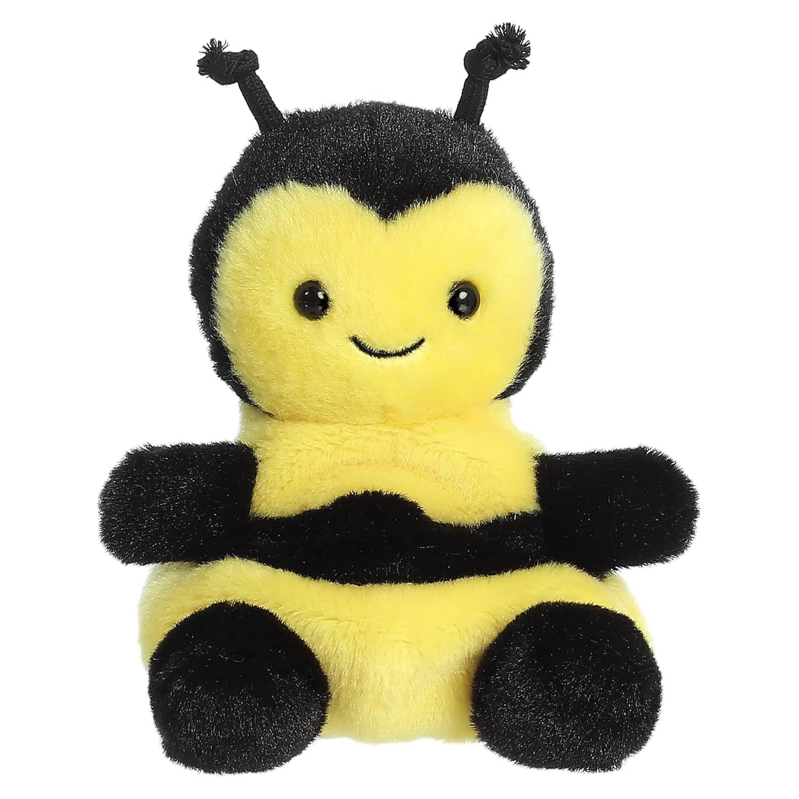 Peluche Aurora Palm Pals Queeny Bee 12.7 cm Amarillo