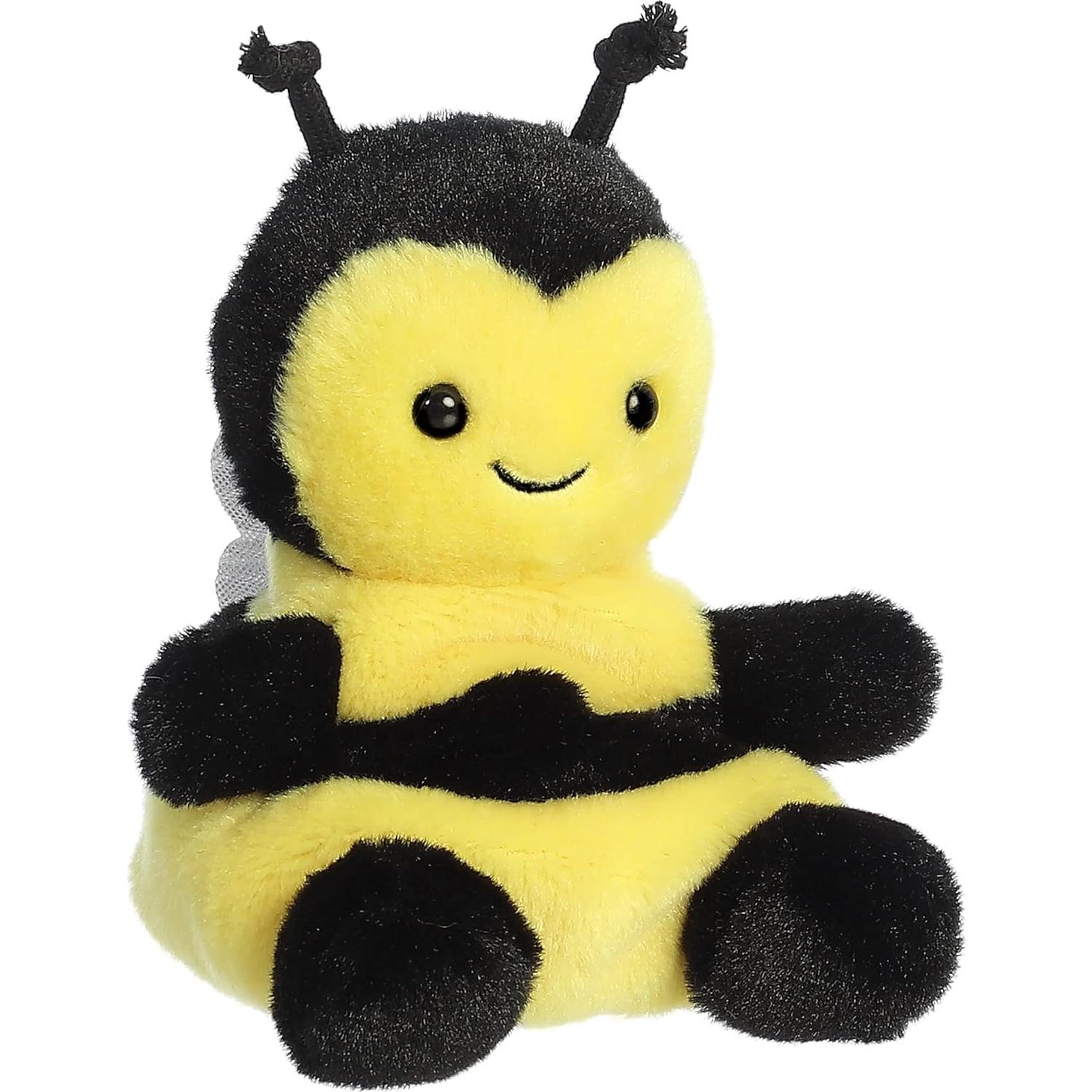 Peluche Aurora Palm Pals Queeny Bee 12.7 cm Amarillo