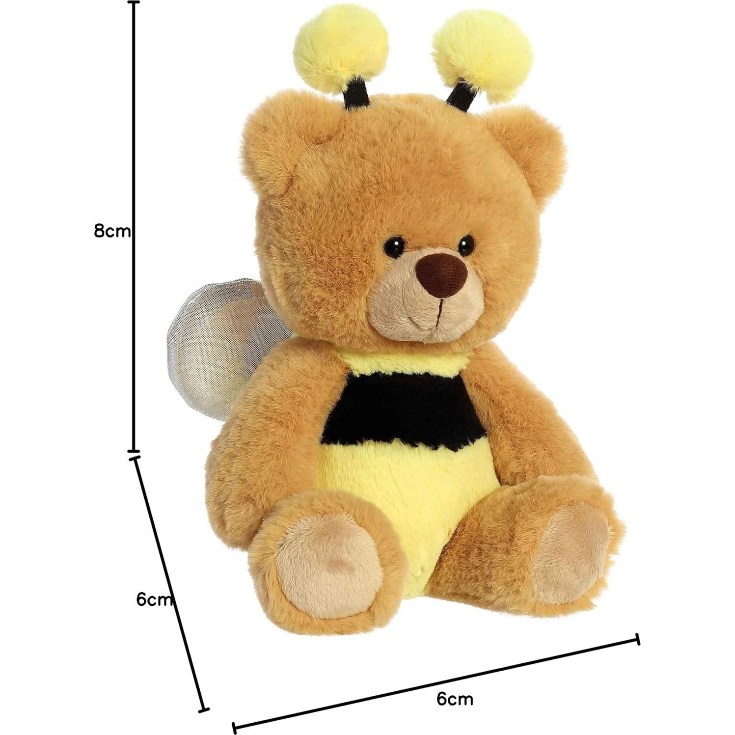 Oso de Peluche Abeja Wanna Be Aurora 20 cm Multicolor