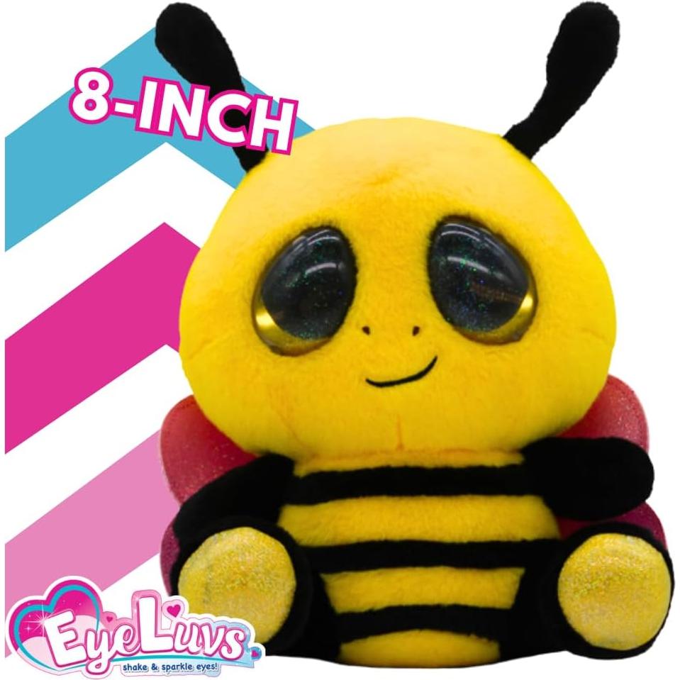 Bumblebee Grande 20 cm - Peluche EyeLuvs Amarillo/Negro