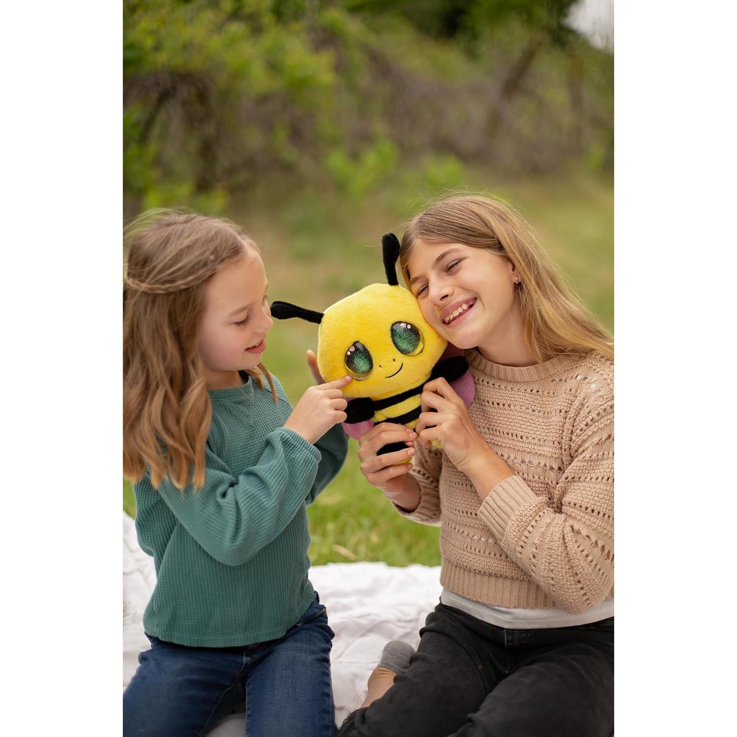 Bumblebee Grande 20 cm - Peluche EyeLuvs Amarillo/Negro