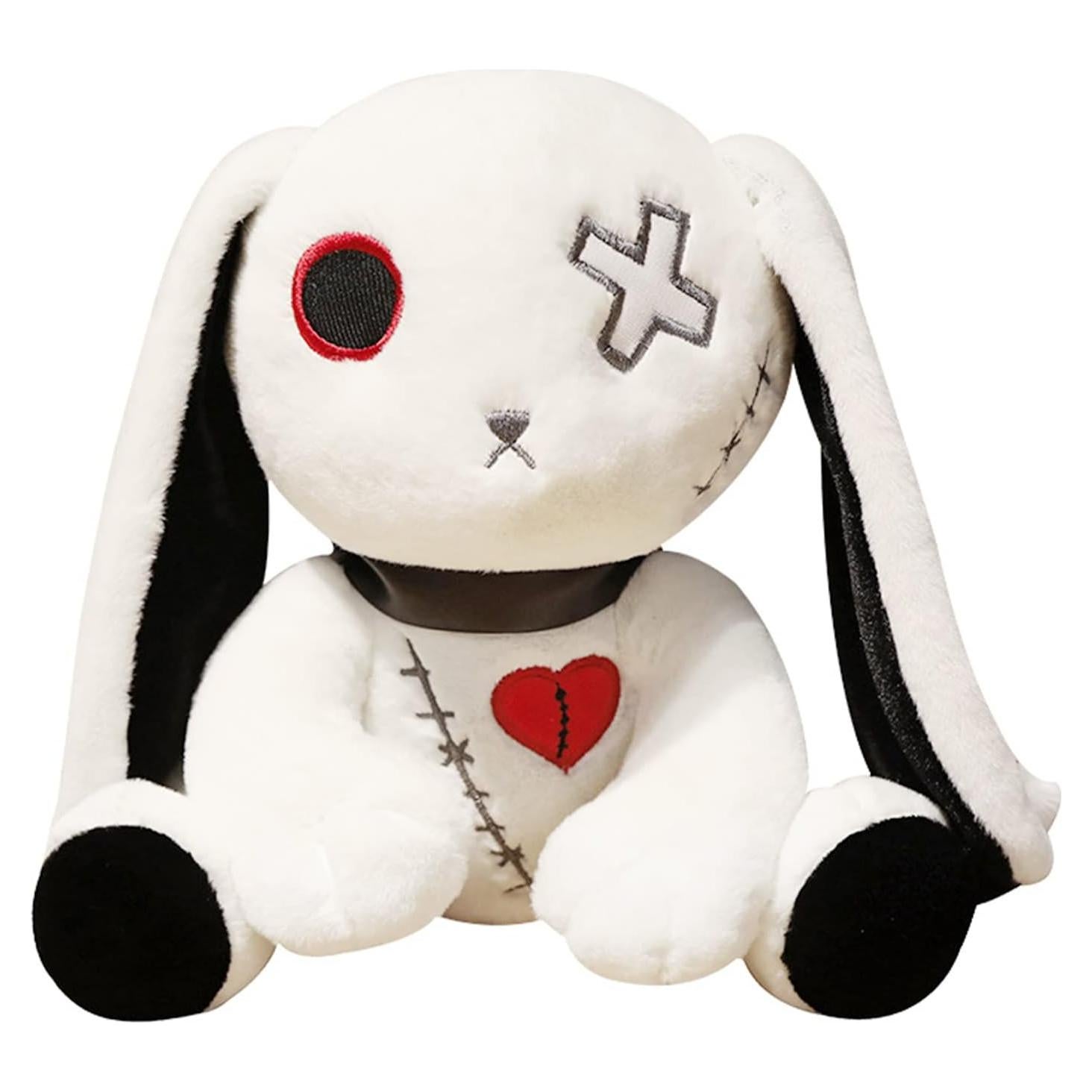 Muñeco de Peluche Conejo Blanco LVQING 30.5 cm Halloween