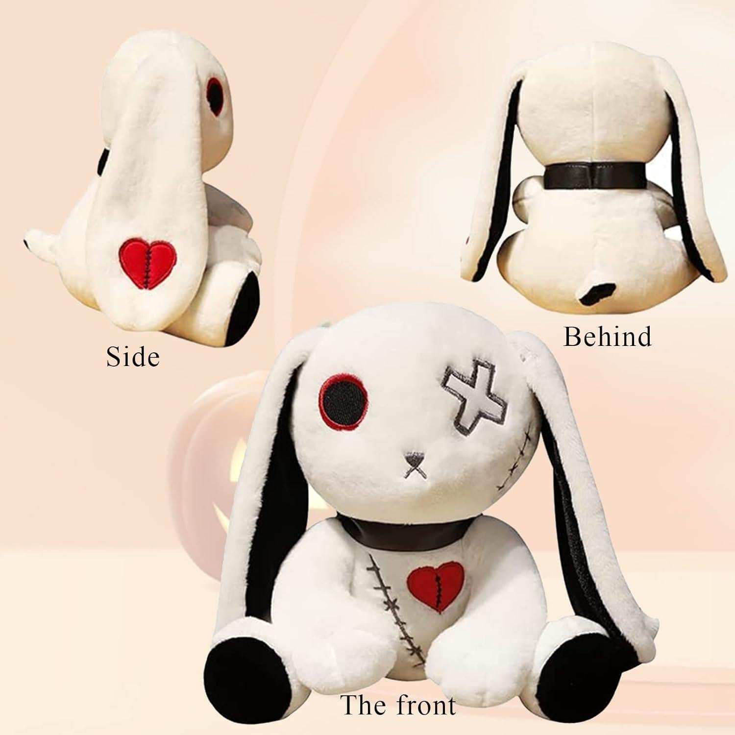 Muñeco de Peluche Conejo Blanco LVQING 30.5 cm Halloween