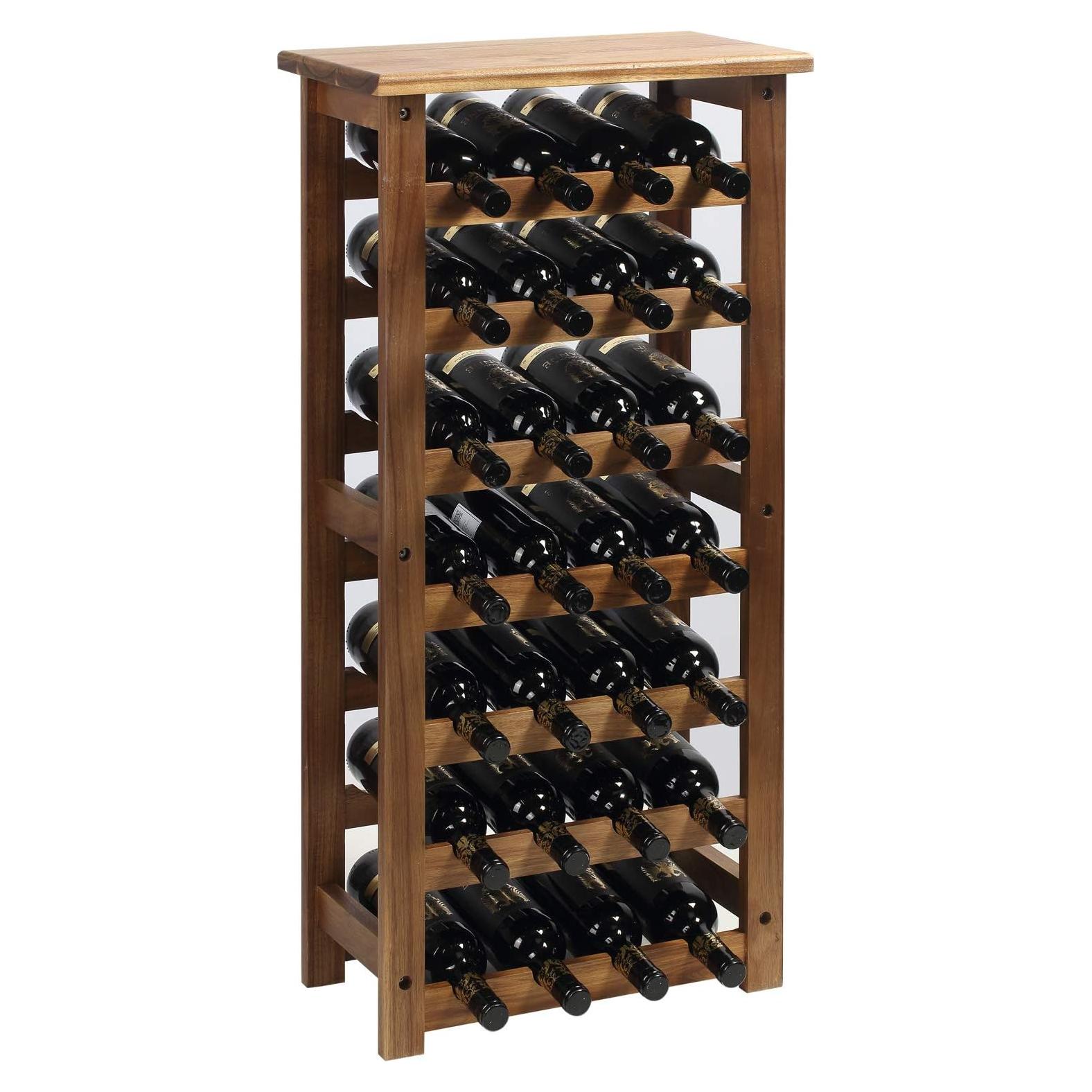 Estante de Vino Everous 7 Niveles para 28 Botellas