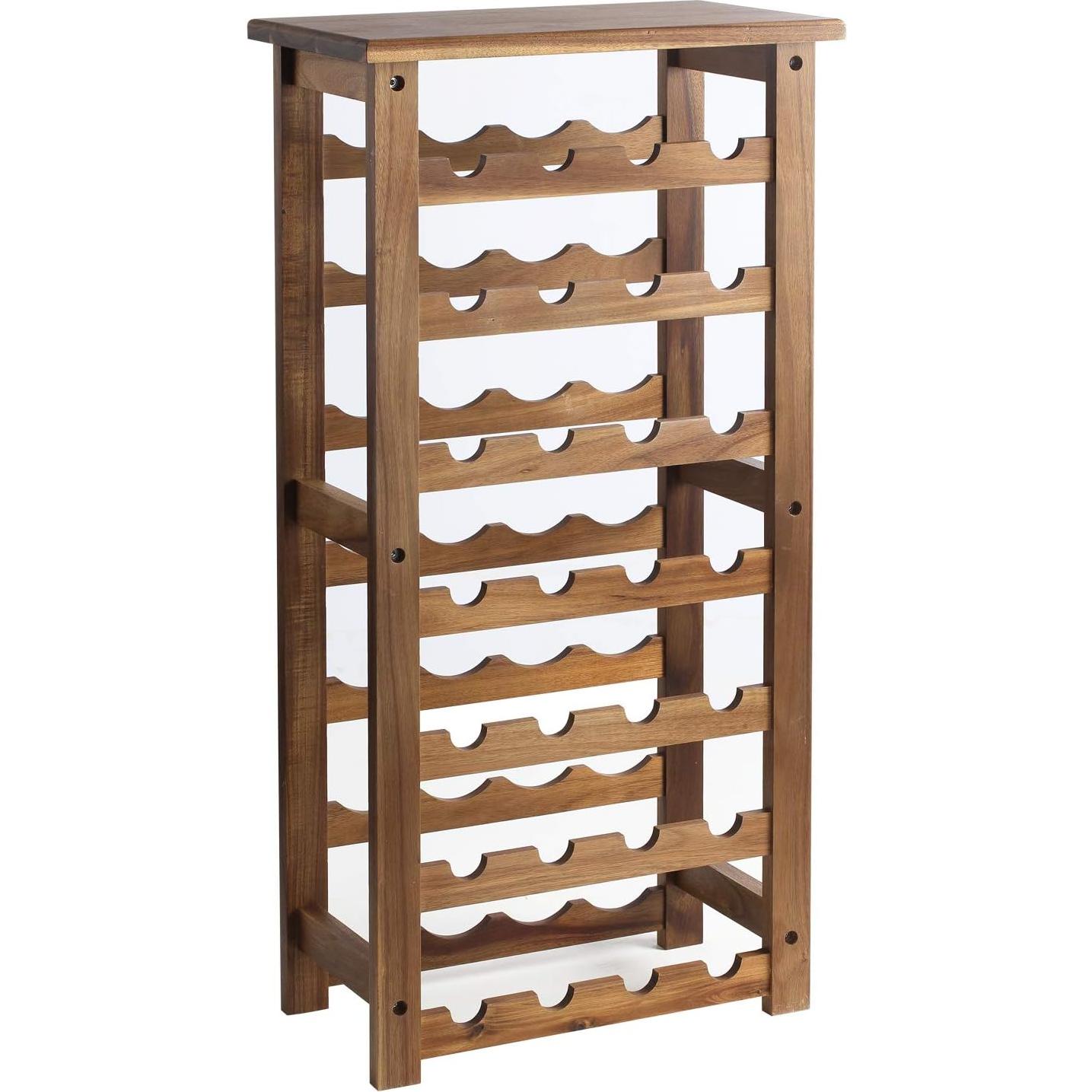 Estante de Vino Everous 7 Niveles para 28 Botellas