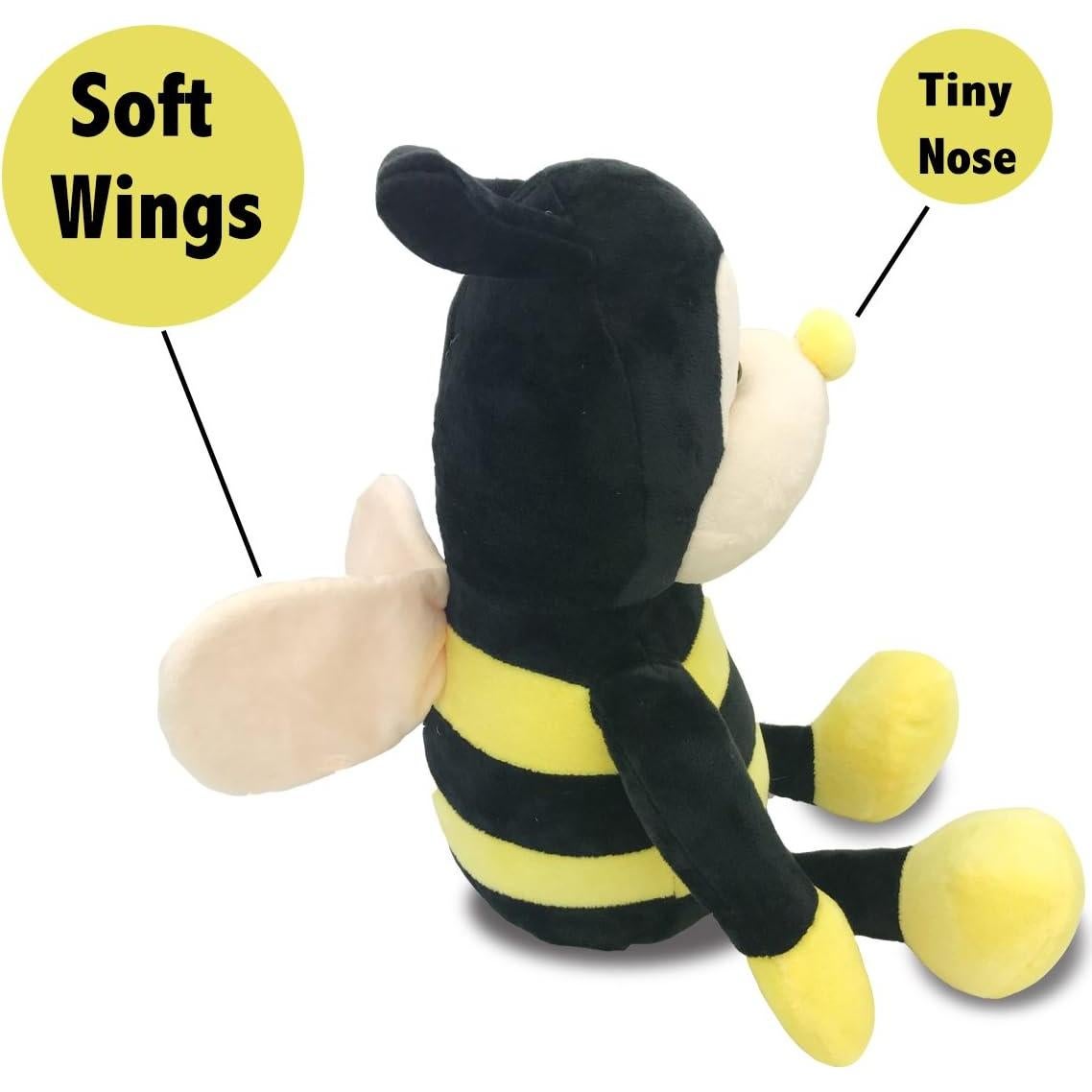 Abeja de Peluche JoyDynamic Nana 30.48 cm Suave y Lavable