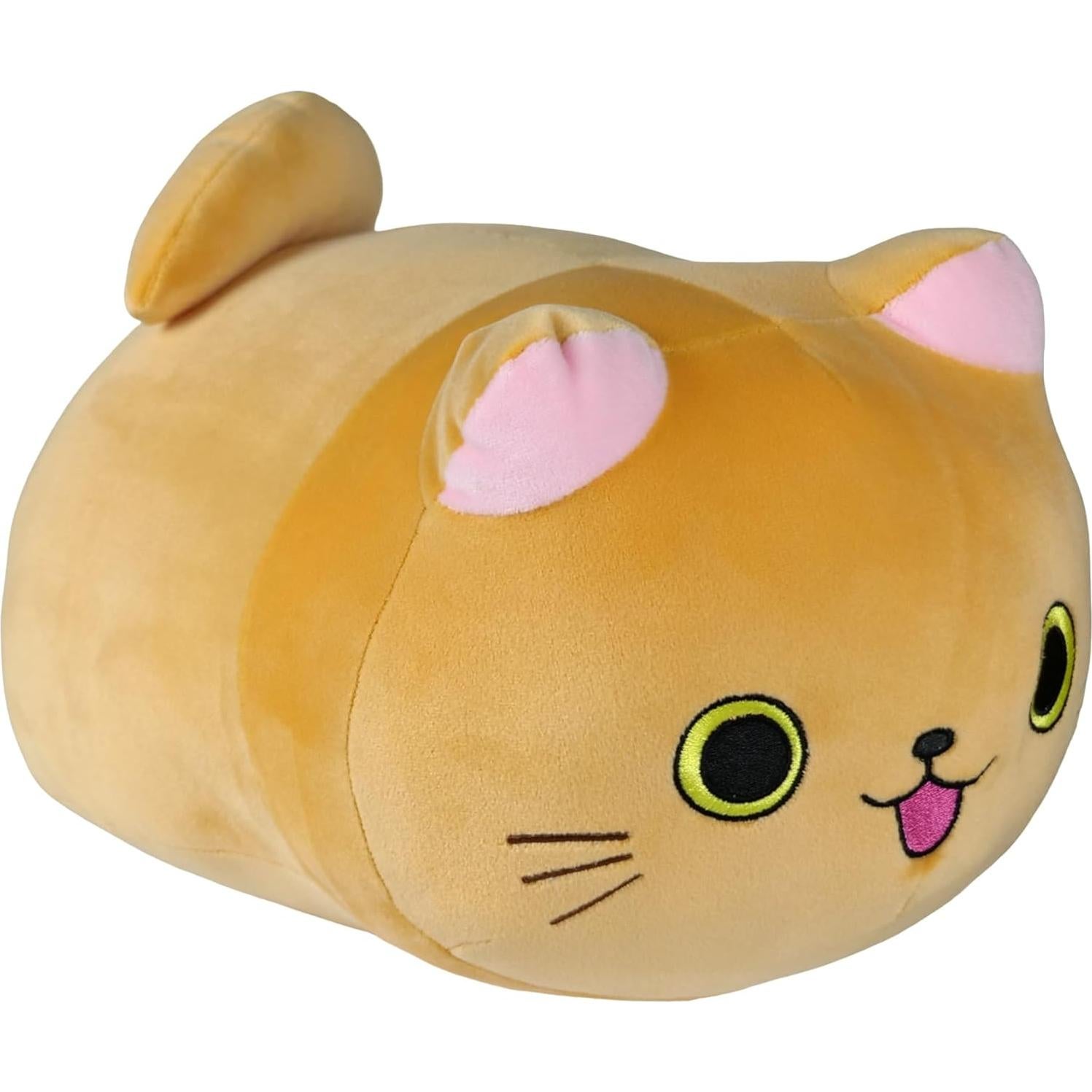 Peluches de gato naranja Piña 25.4 cm suave y lindo