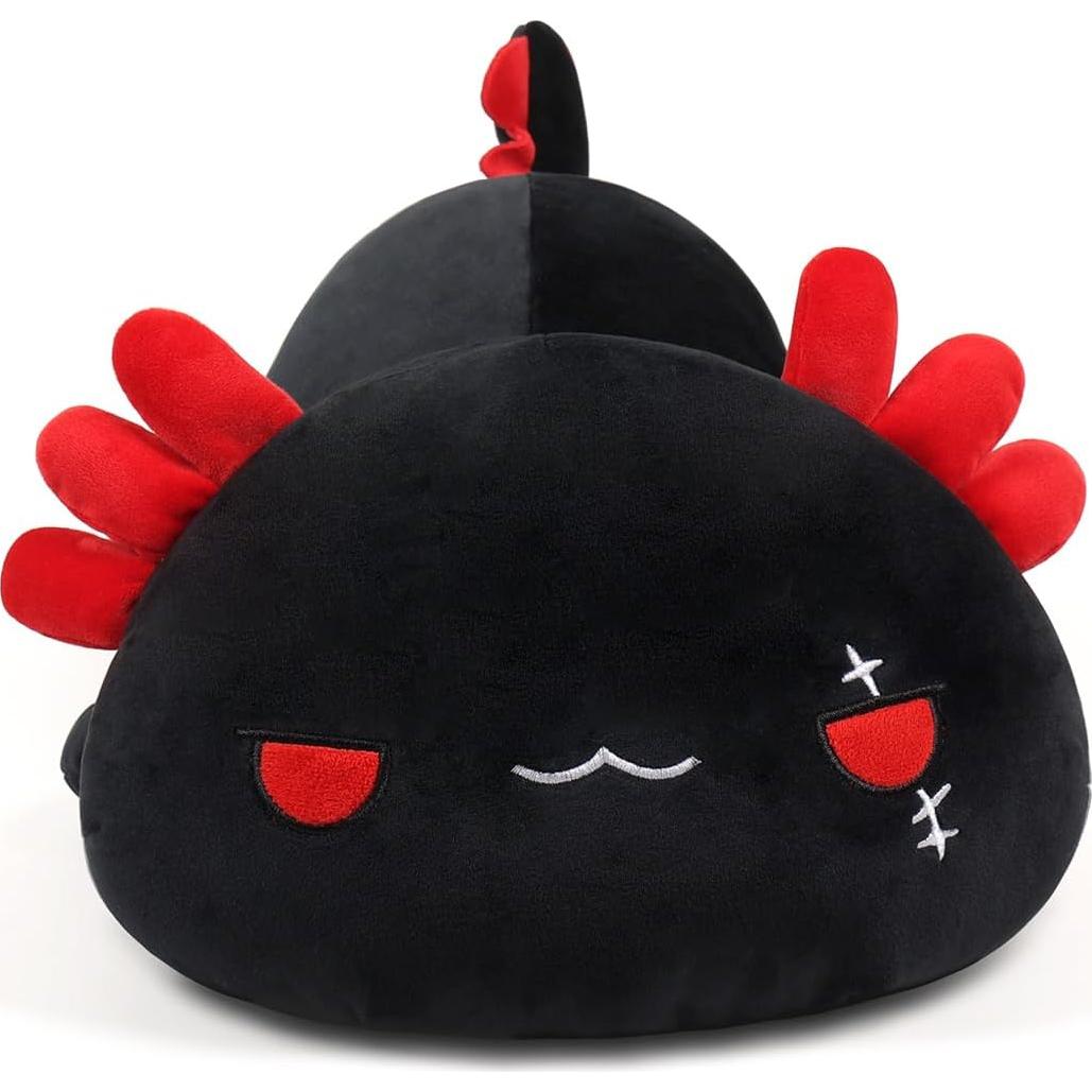 Juguete de Peluche Axolotl Sausudols 30 cm Negro Kawaii