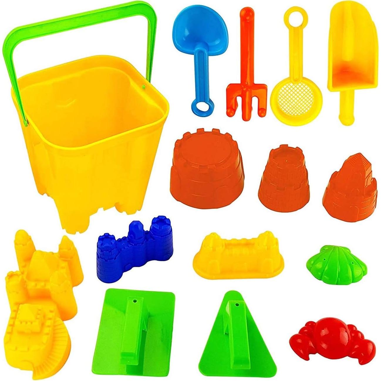 Kit de Construcción de Castillos de Arena 15 Piezas Liberty Imports