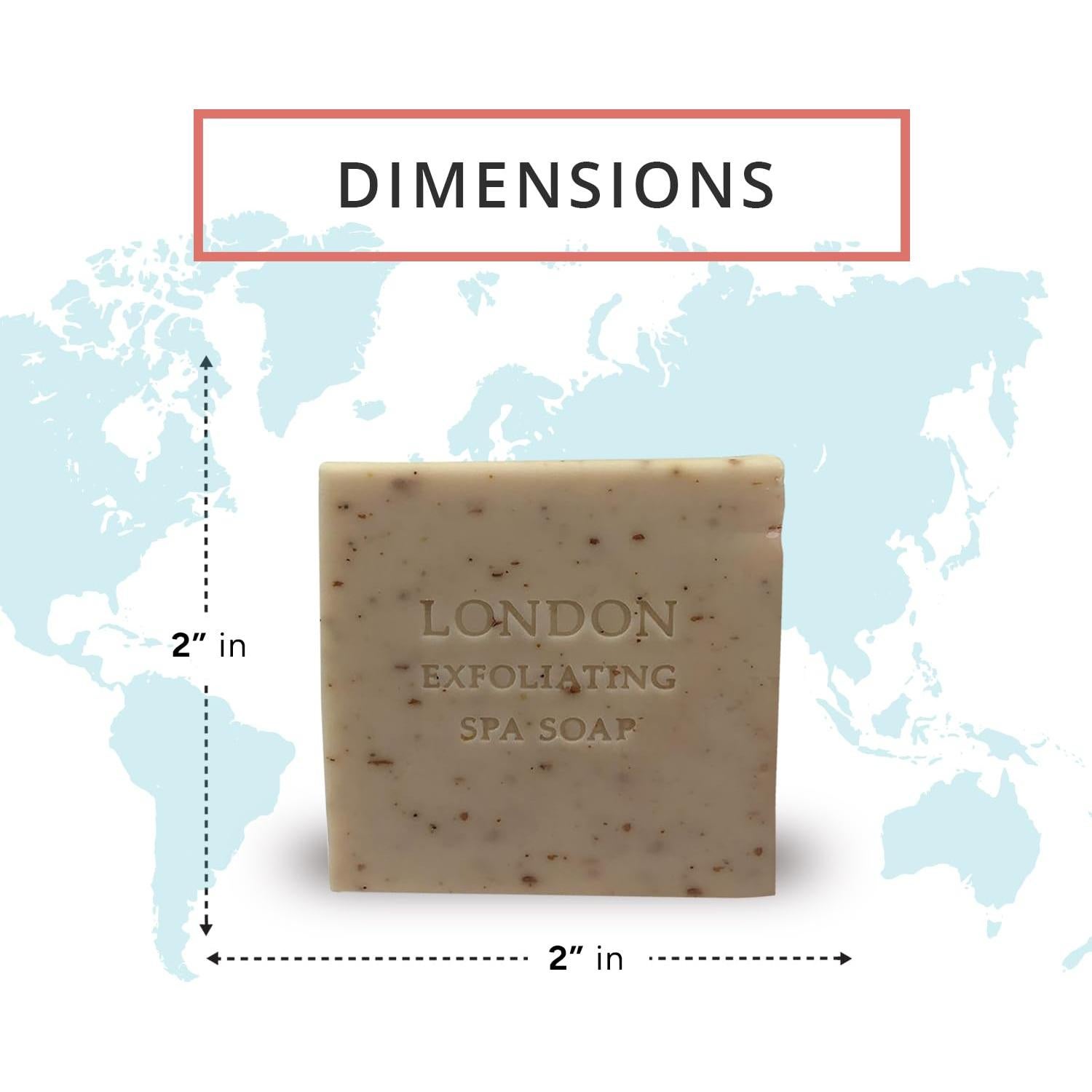 Juego de Jabón de Manteca de Karité Floral Greenwich Bay - 6 Piezas