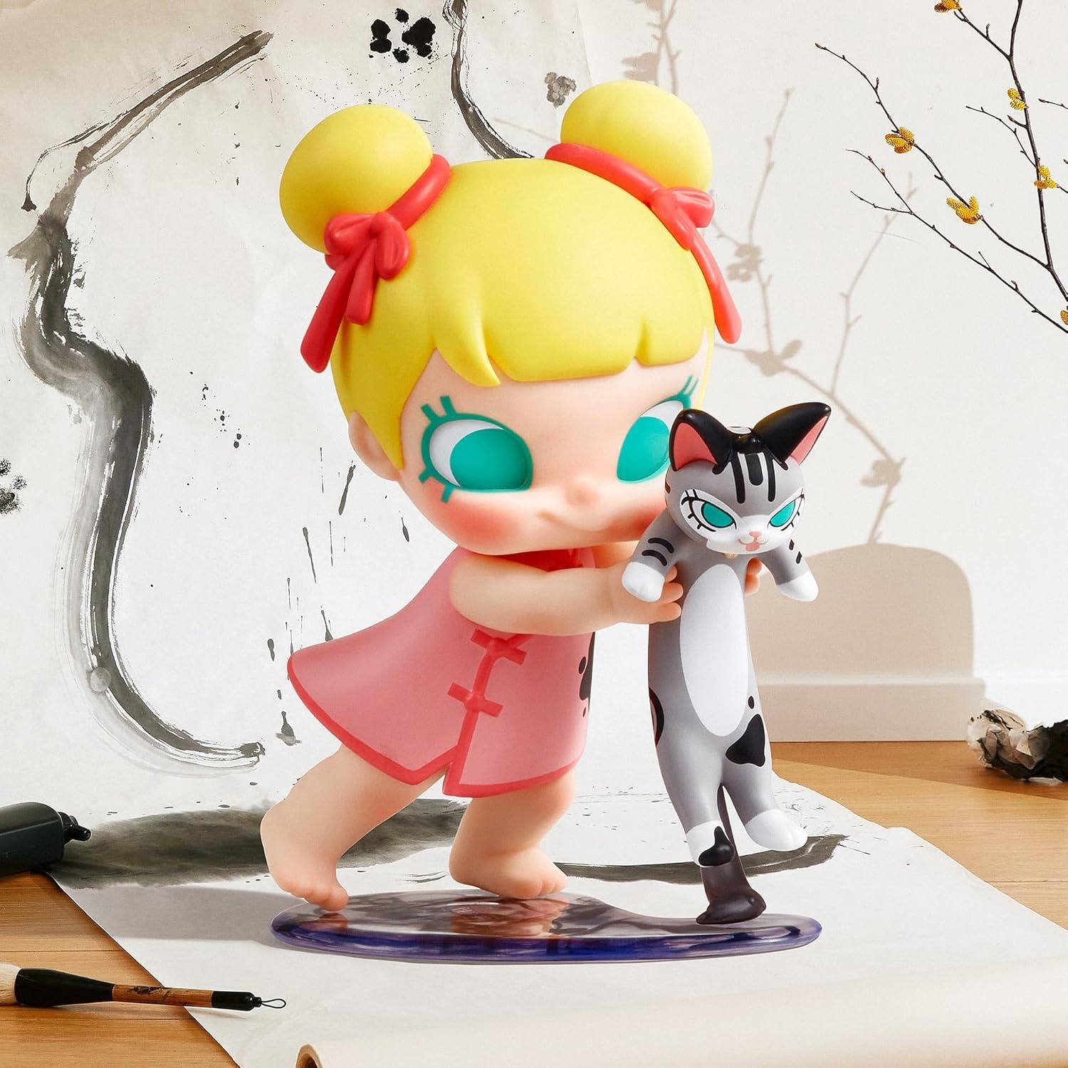 Figuras coleccionables Baby Molly y Baby Tabby POP MART - Caja ciega